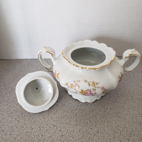 JOHANN HAVILAND Sugar Bowl & Lid Michele - Picture 6 of 9